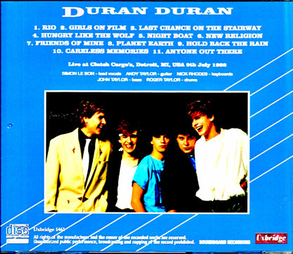 Duran Duran/MI,USA 1982 Upgrade