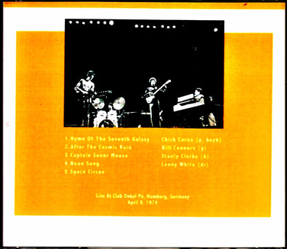 Return to Forever/Germany 1974 Complete