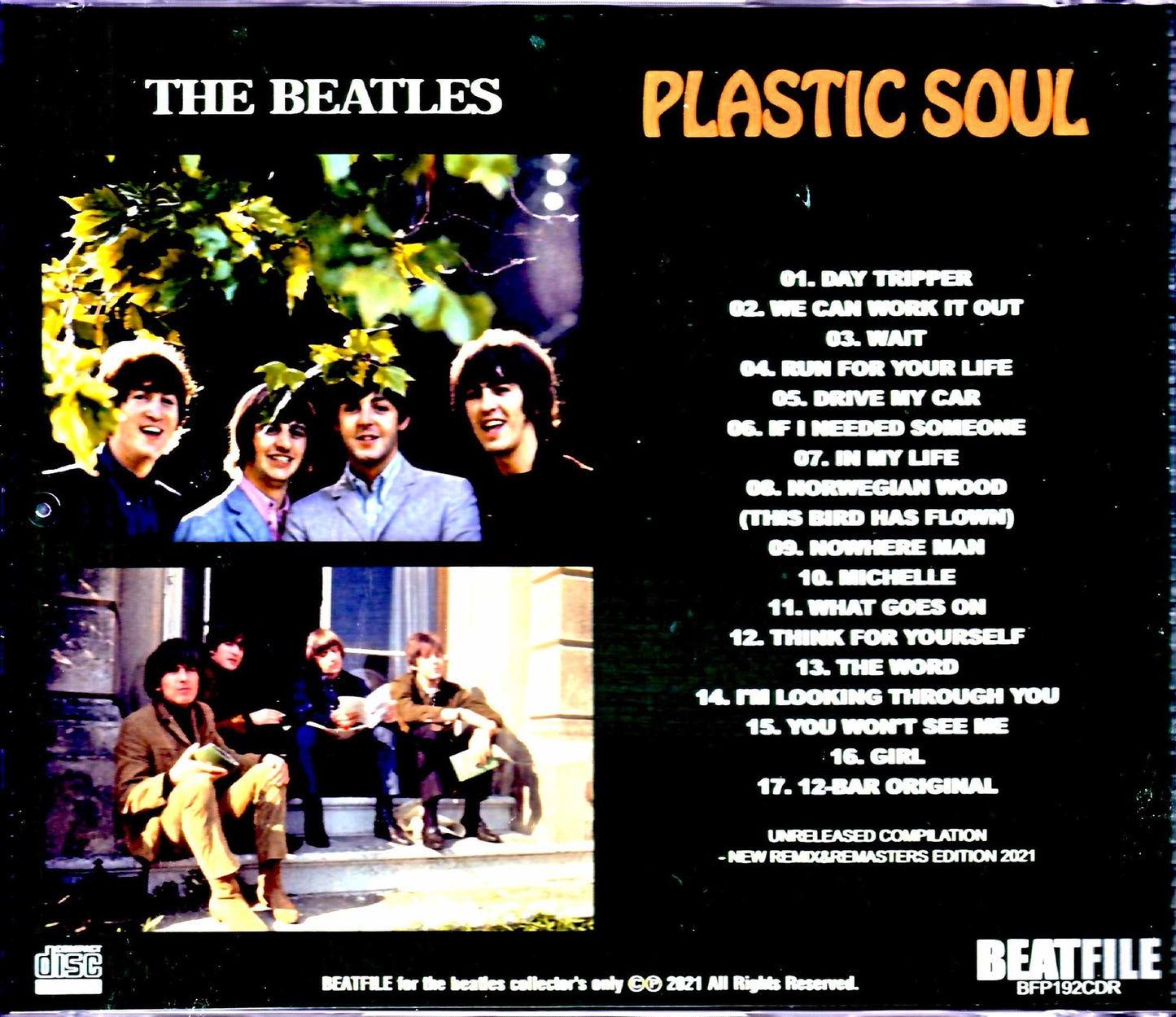 Beatles/Rubber Soul Alternate Cpmpilation