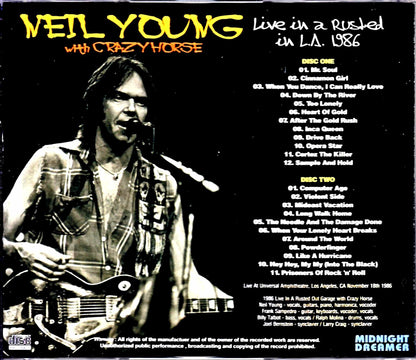 Neil Young with Crazy Horse/CA,USA 1986 Complete