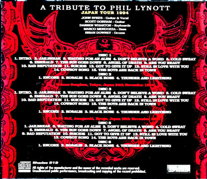 Thin Lizzy/Tribute Phil Lynott Japan Tour 1994 Vol.2