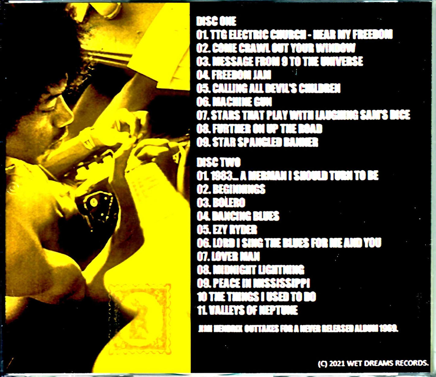 Jimi Hendrix/Outtakes for a Never Released Album 1969