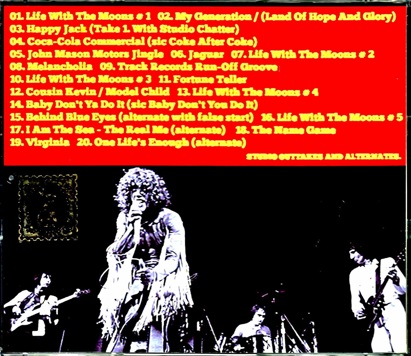 The Who/Studio Outtakes and Alternates