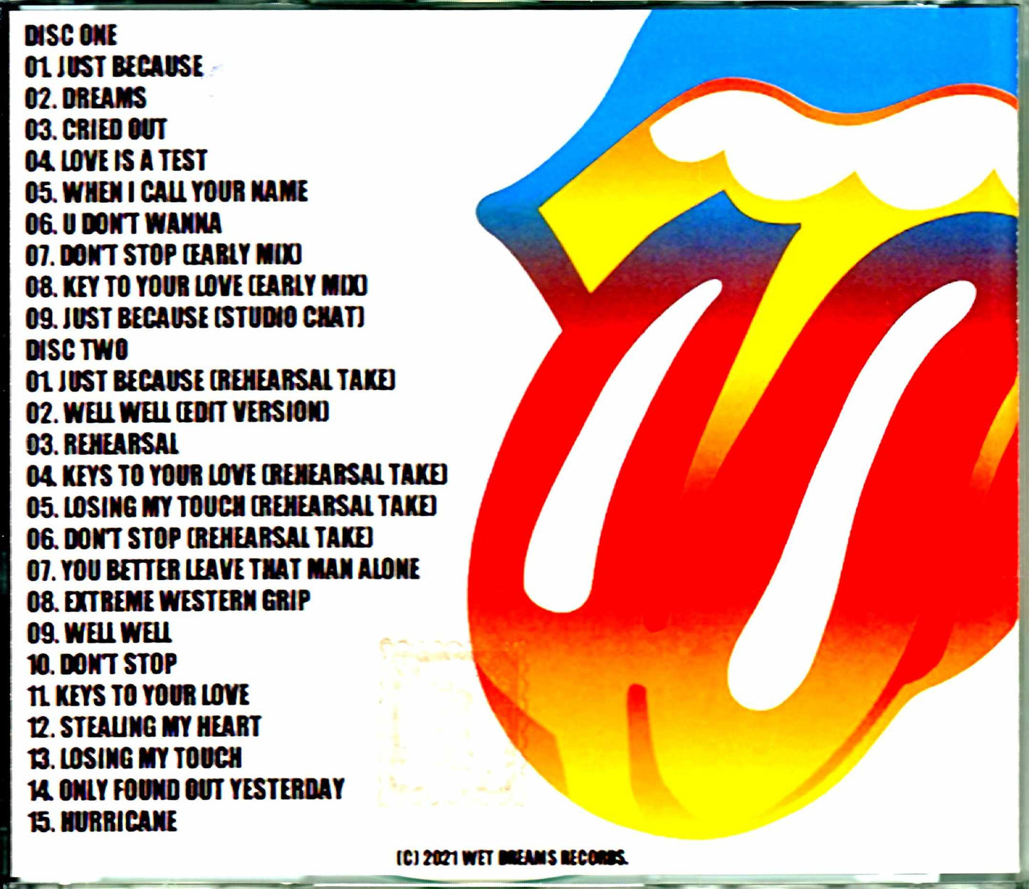 Rolling Stones/Forty Licks Sessions at Studio 2002