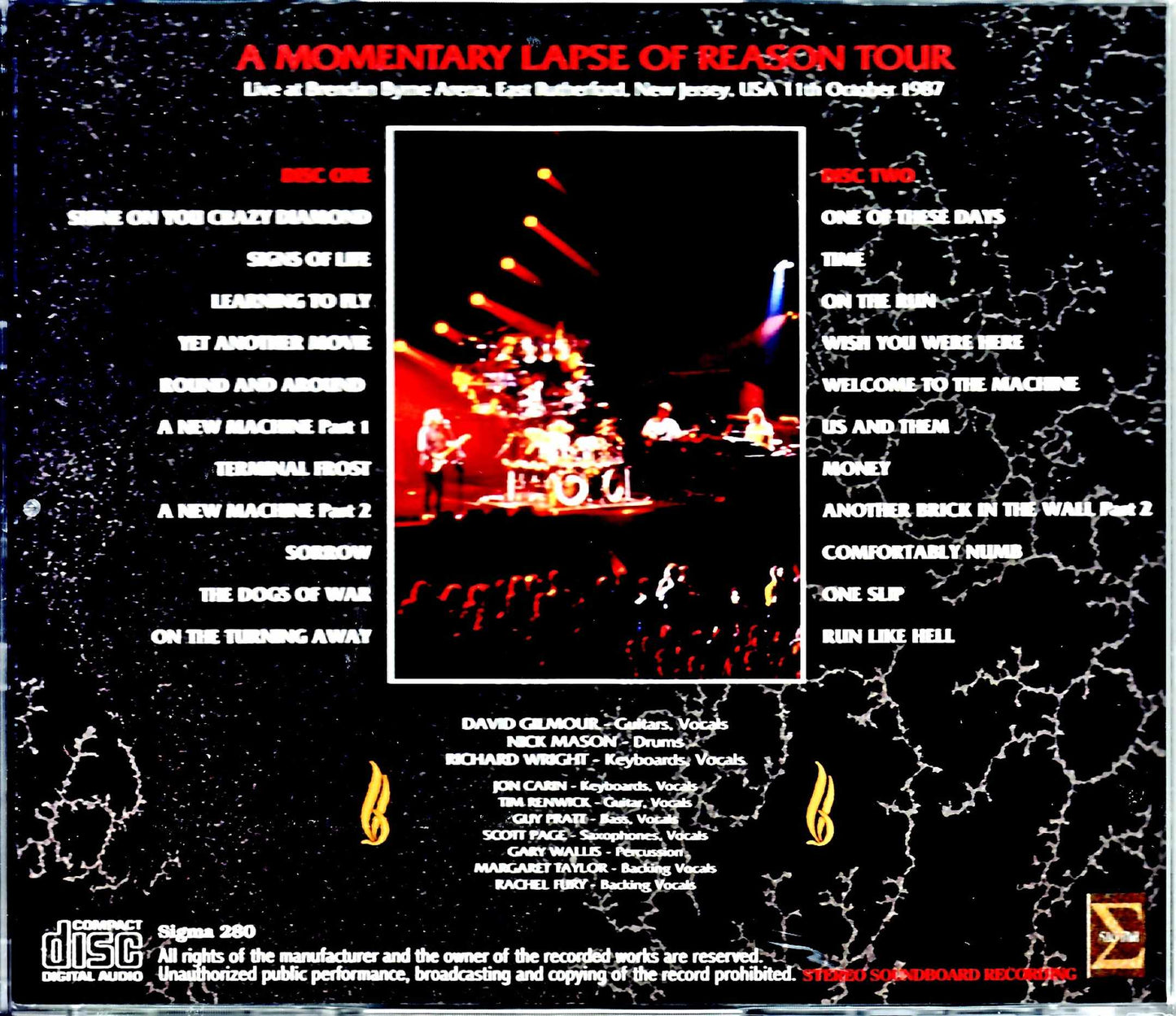 Pink Floyd/NJ,USA 10.11.1987 Upgrade