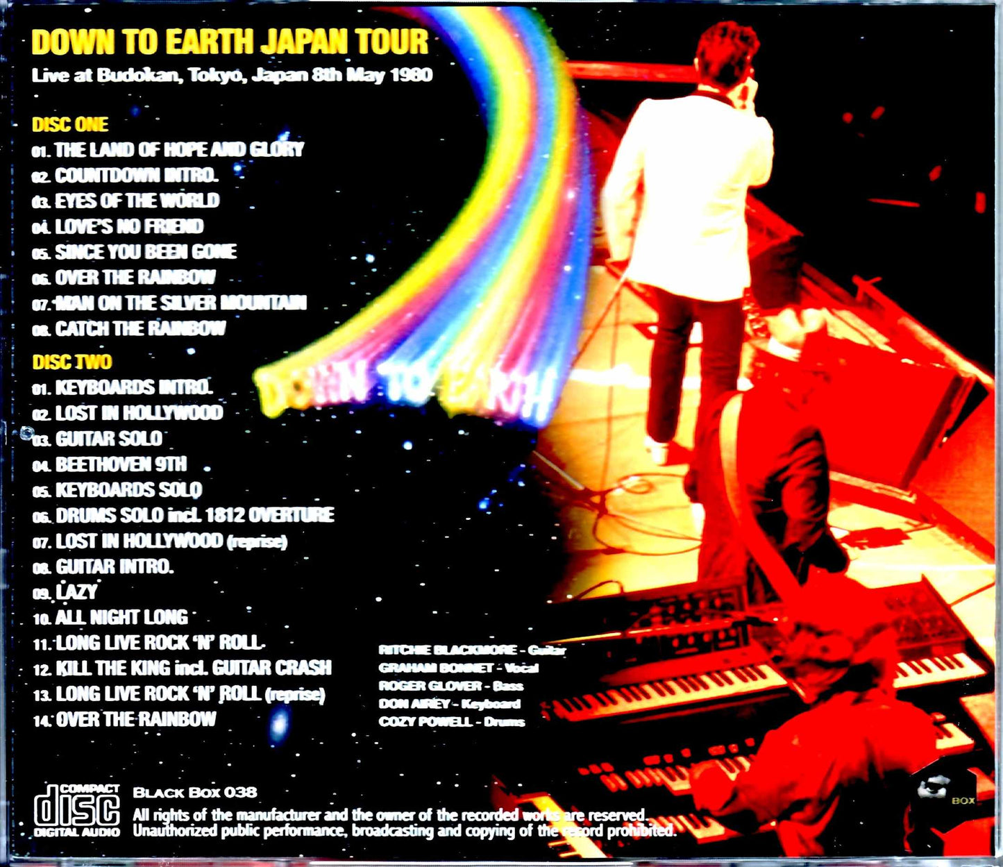 Rainbow/Tokyo,Japan 5.8.1980 Upgrade