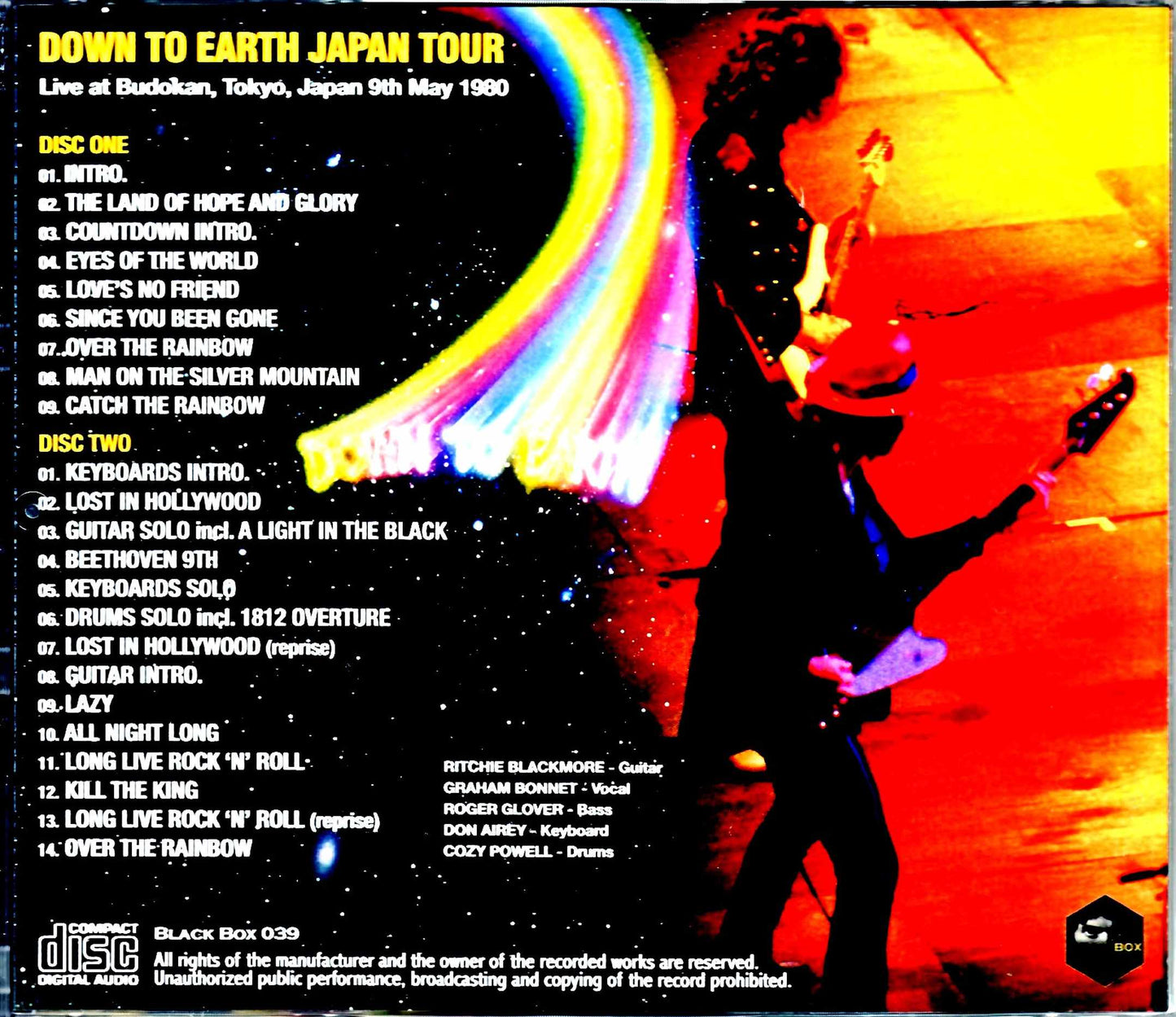 Rainbow/Tokyo,Japan 5.9.1980 Upgrade