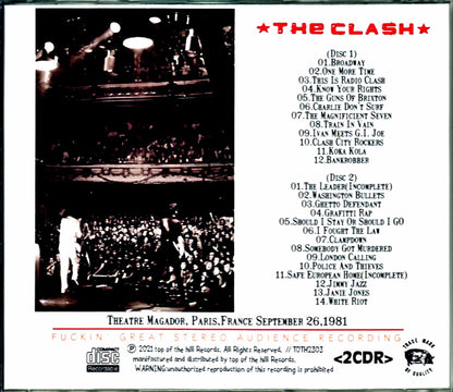 Clash/France 9.26.1981