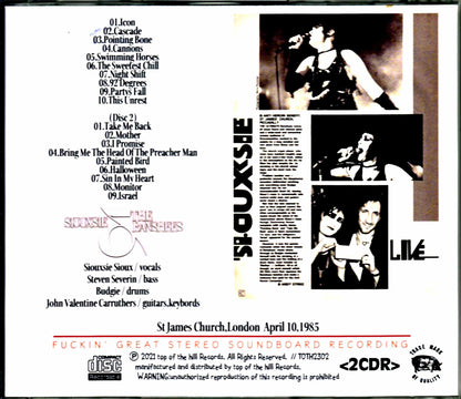 Siouxsie and the Banshees/London,UK 1985