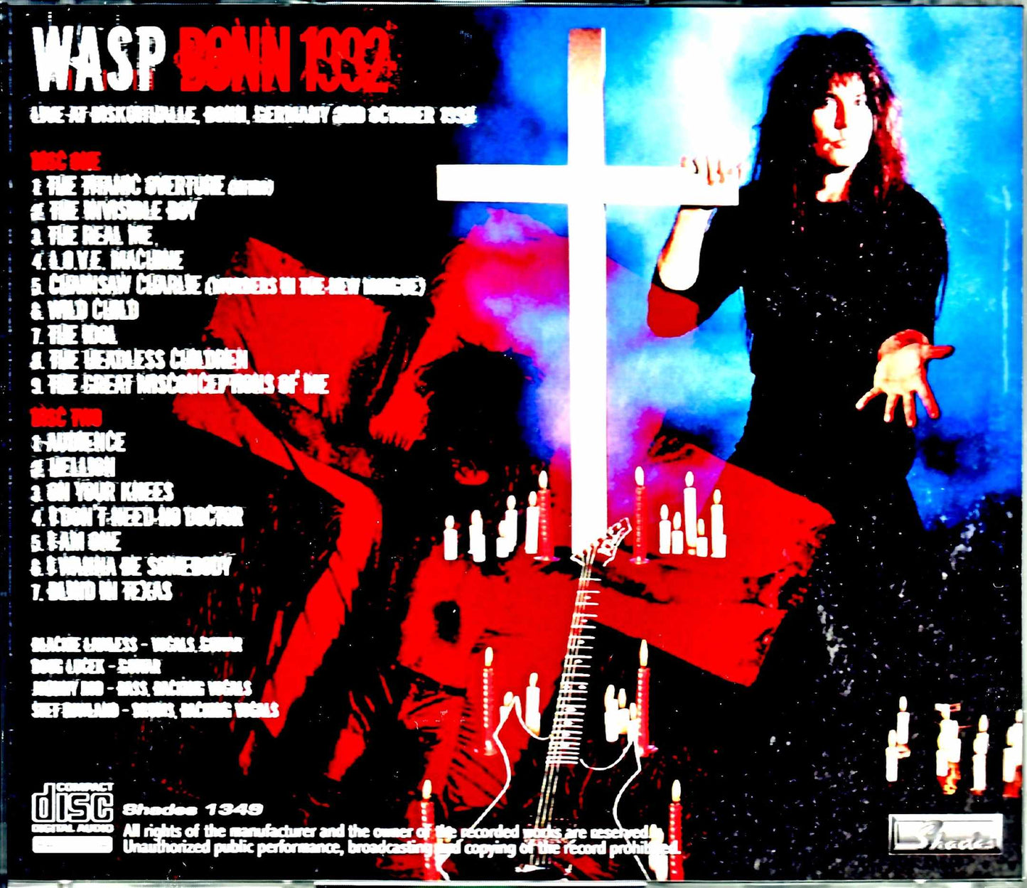 W.A.S.P./Germany 1992