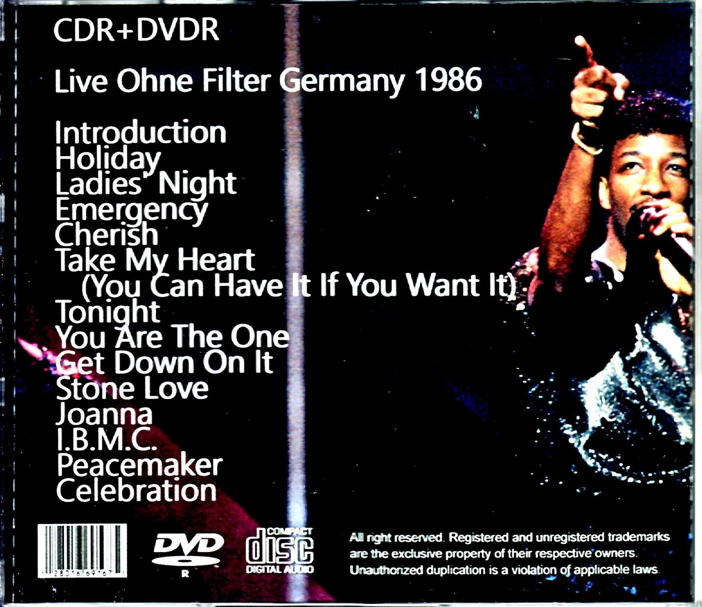 Kool & the Gang/Germany 1986 S & V