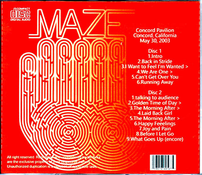 Maze,Frankie Beverly/CA,USA 2003