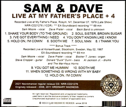 Sam & Dave/NY,USA 1979 Late Show & more