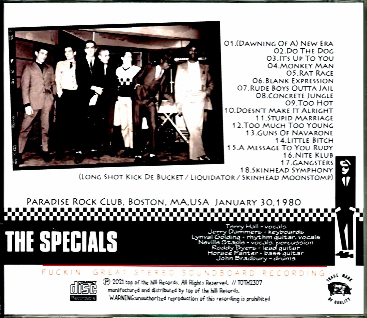 Specials/MA, USA 1980