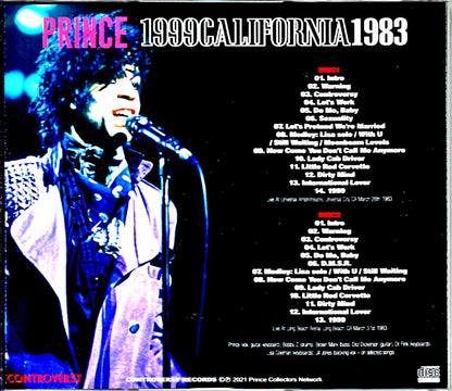 Prince/CA,USA 1983 2Days