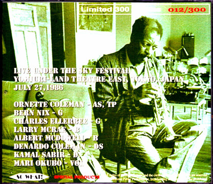 Ornette Coleman and Prime Time/Tokyo,Japan 1986