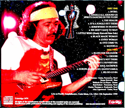 Santana/CA,USA 1990 Mike Millard Master Tapes