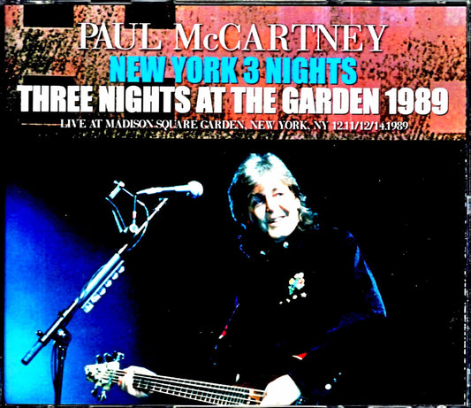 Paul McCartney/NY,USA 1989 3Days Complete