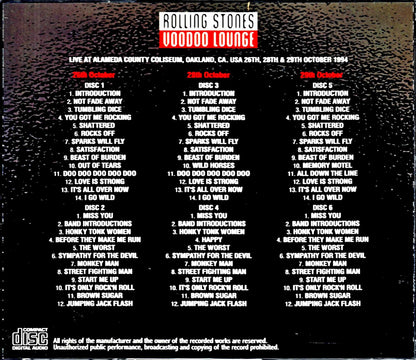 Rolling Stones/CA,USA 1994 3Days