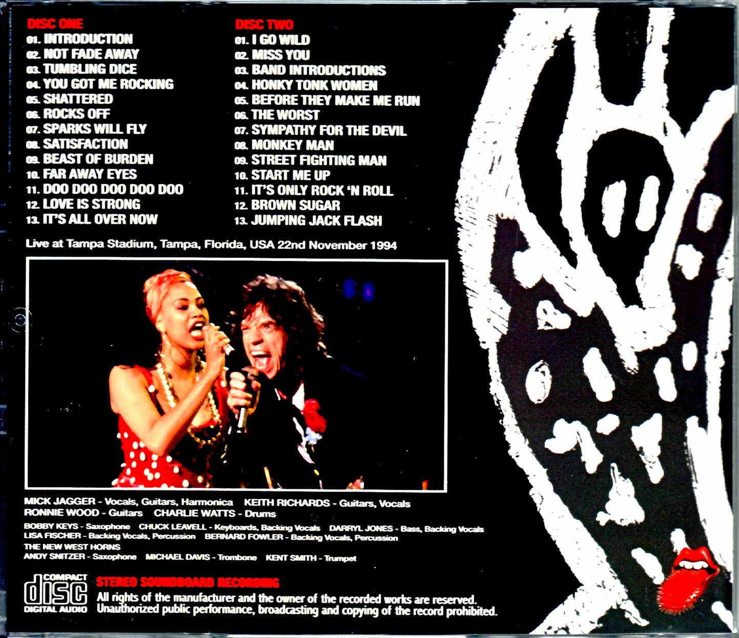 Rolling Stones/FL,USA 1994 Upgrade