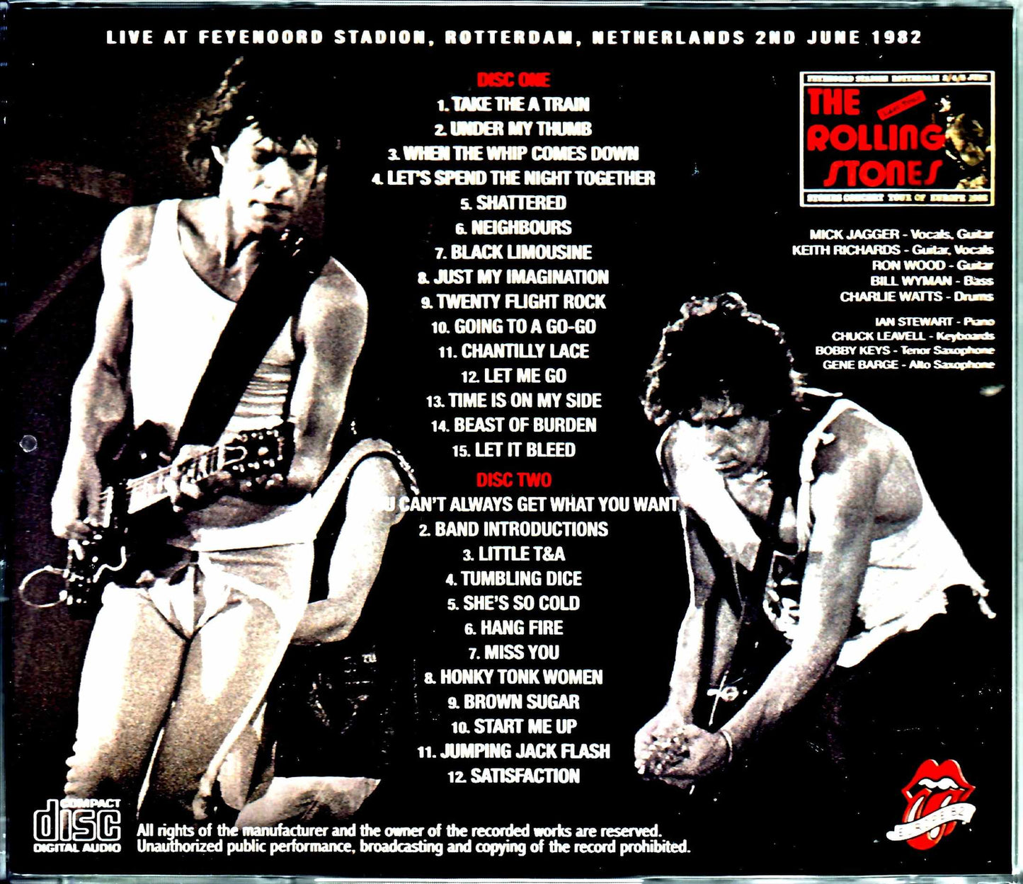 Rolling Stones/Netherlands 6.2.1982