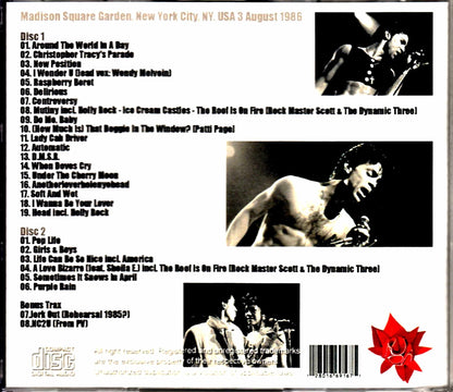 Prince and the Revolution/NY,USA 8.3.1986 & more