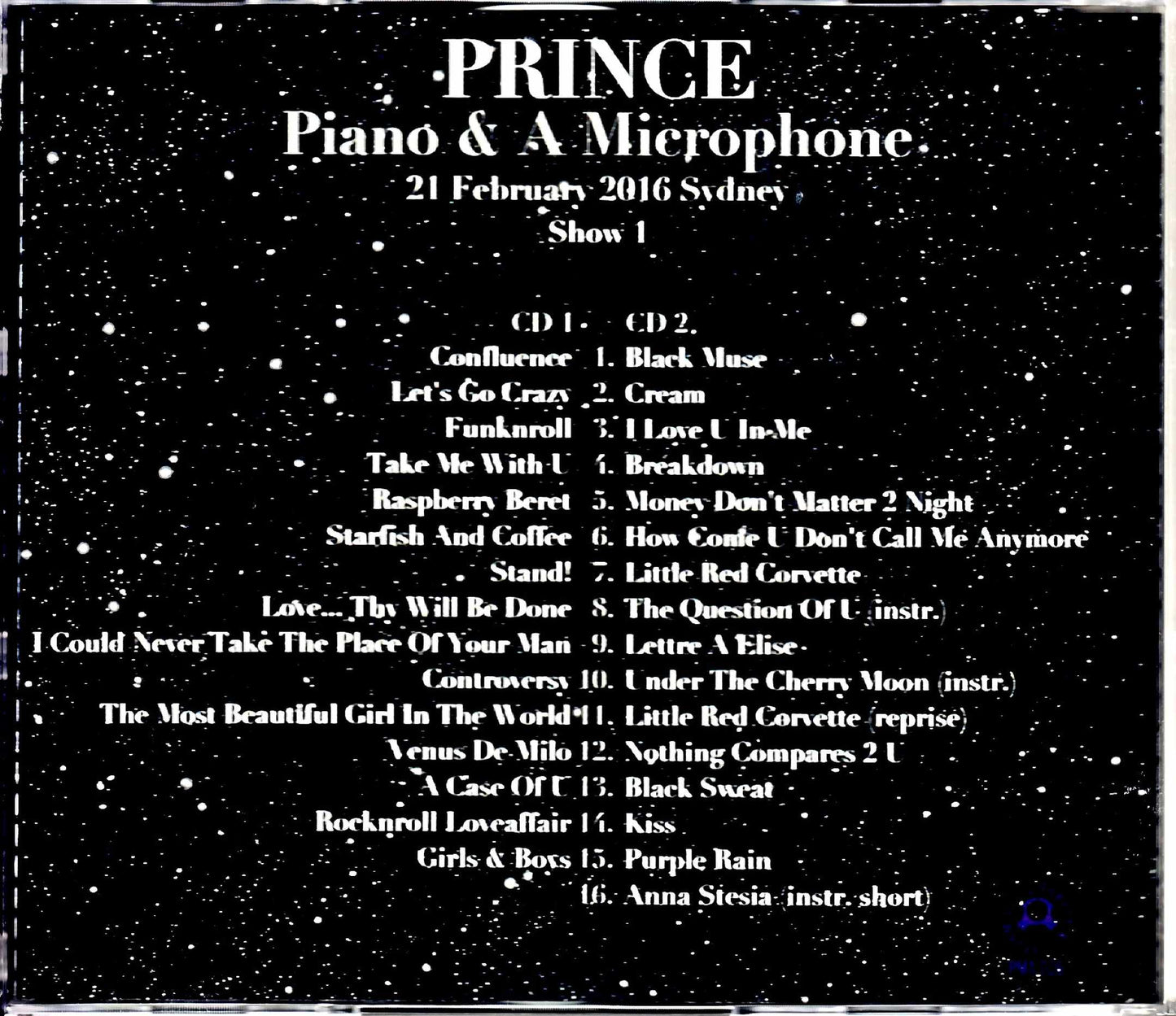 Prince/Australia 2.21.2016