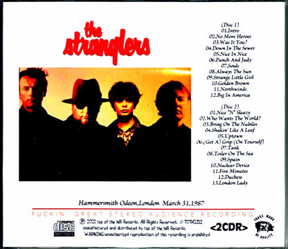 Stranglers/London,UK 3.31.1987