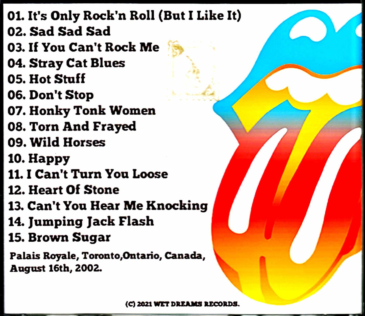 Rolling Stones/Canada 8.16.2002