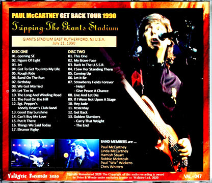 Paul McCartney/NJ,USA 7.11.1990 Complete