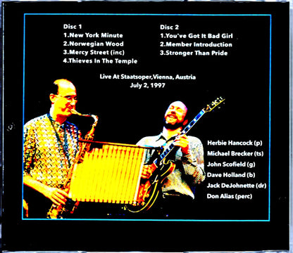 Herbie Hancock New Standard All Stars Michael Brecker,John Scofield/Austria 1977