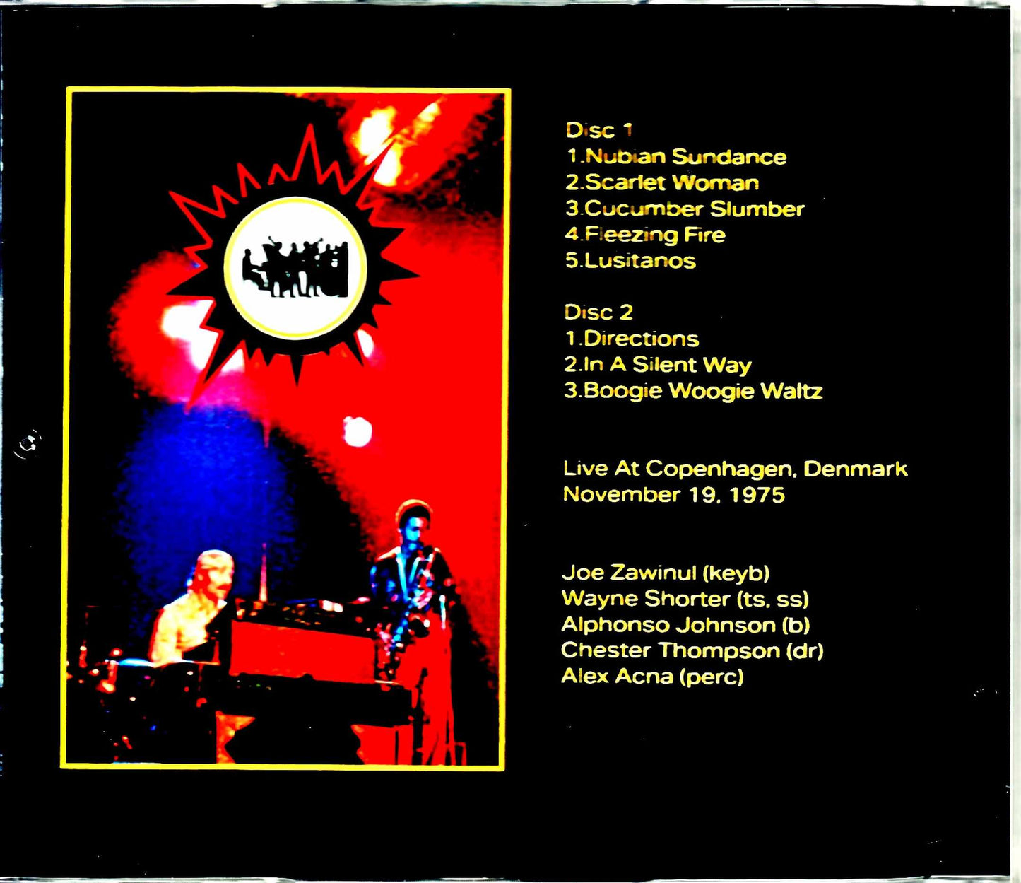 Weather Report/Denmark 1975 Upgrade