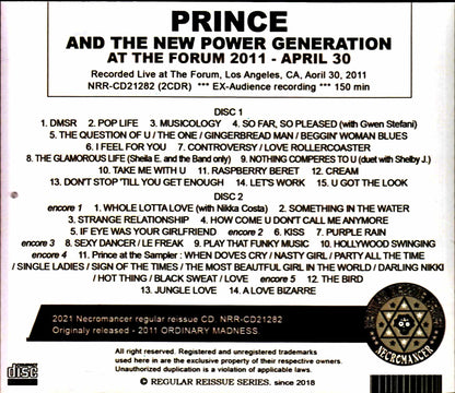 Prince and the New Power Generation/CA,USA 2011 2 Days1