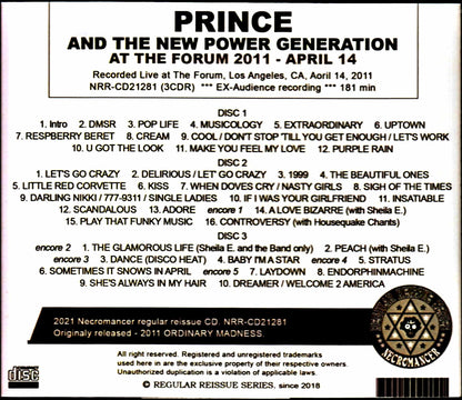 Prince and the New Power Generation/CA,USA 2011 2 Days2