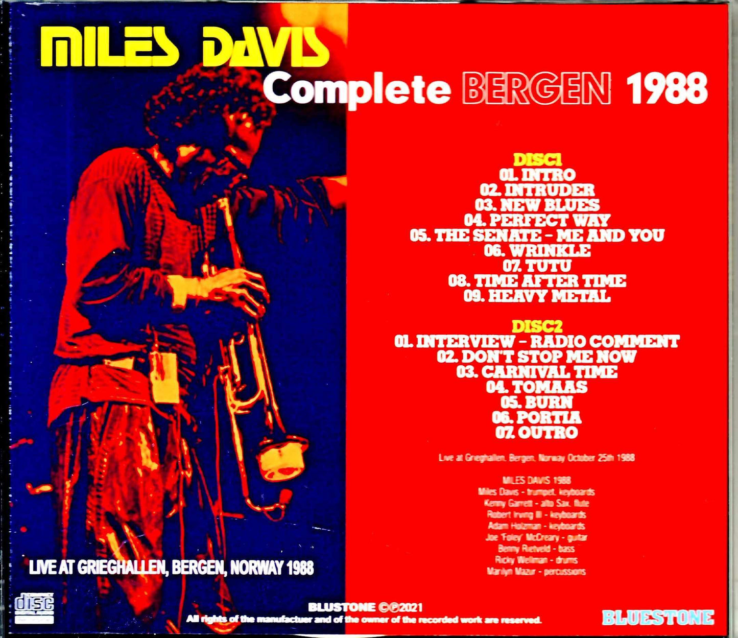 Miles Davis/Norway 1988 Complete