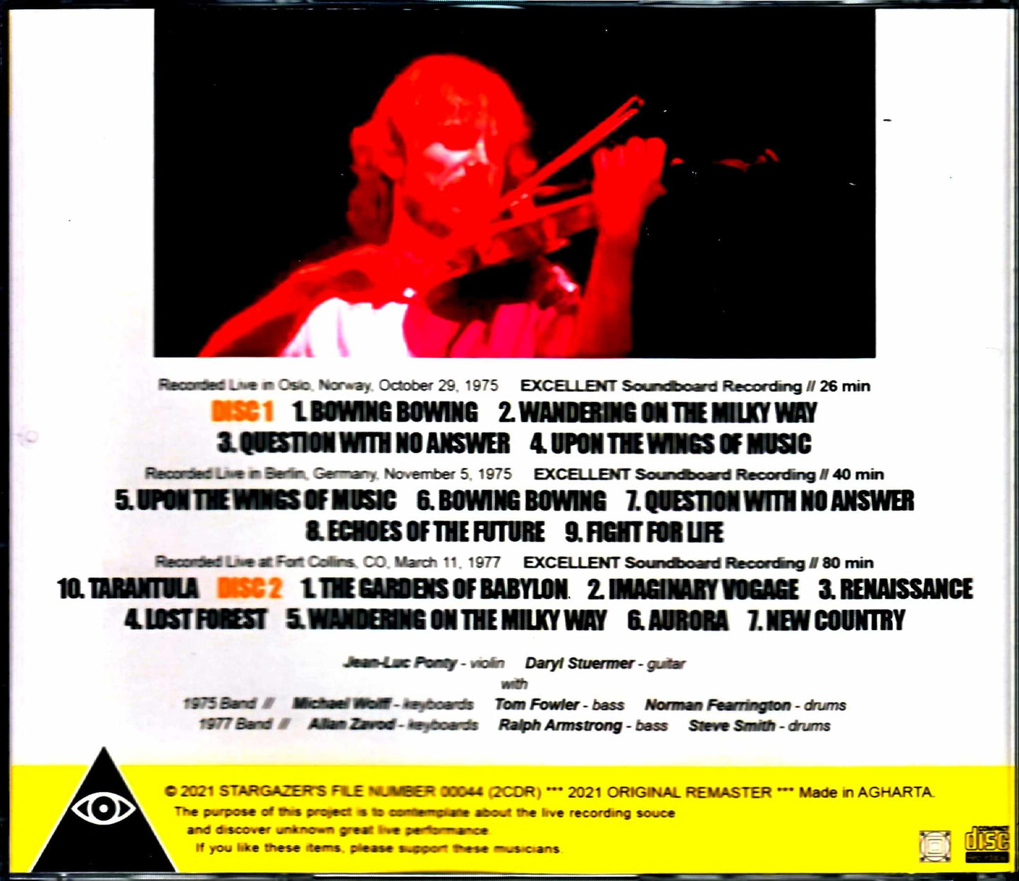 Jean-Luc Ponty/Live Collection