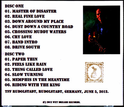 John Hiatt & the Combo/Germany 2012 Complete