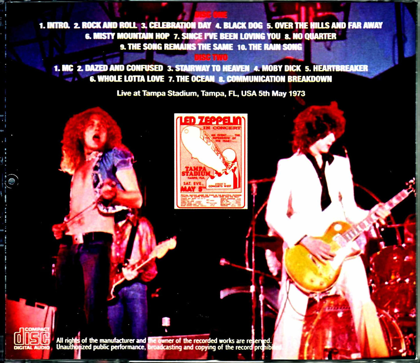 Led Zeppelin/FL,USA 5.5.1973 Upgrade