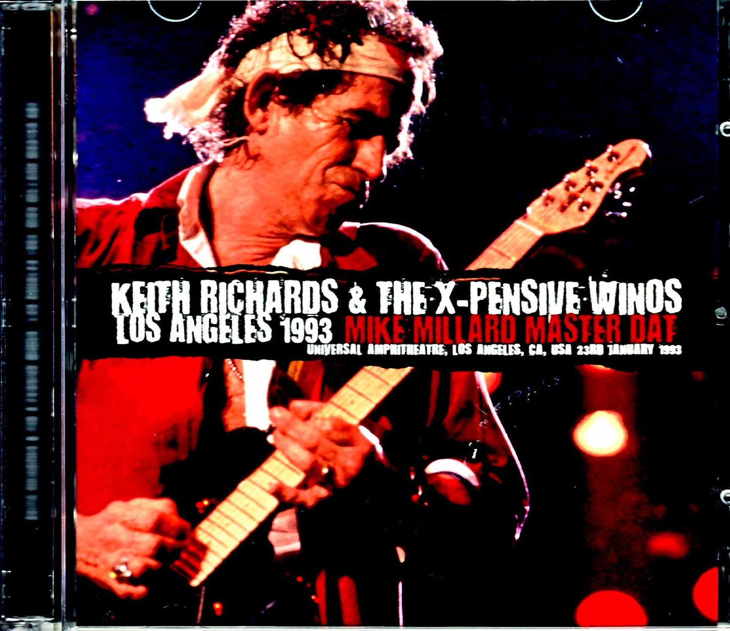 Keith Richards & the X-Pensive Winds/CA,USA 1993 Mike Millard Master DAT