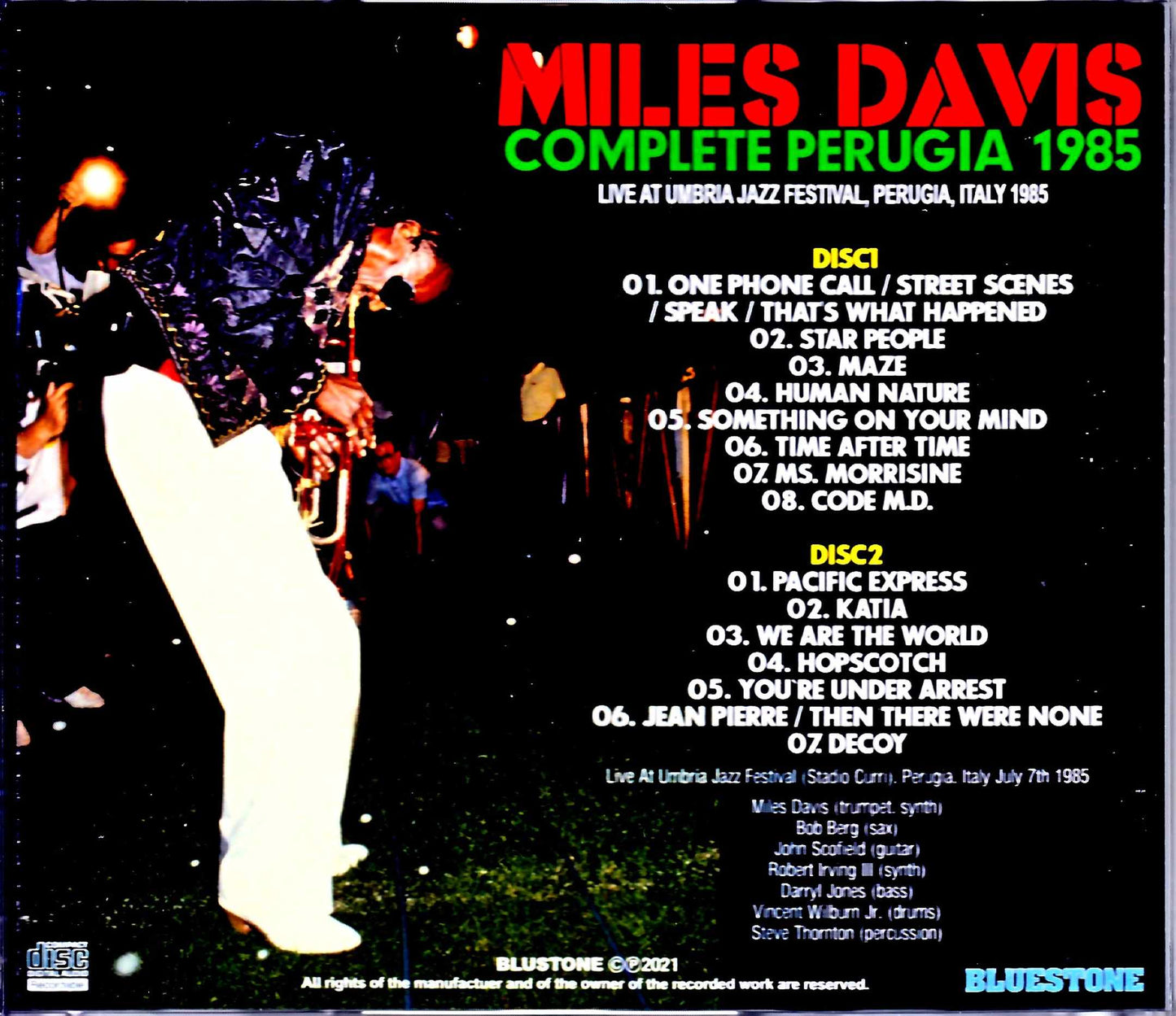 Miles Davis/Italy 1985 Complete