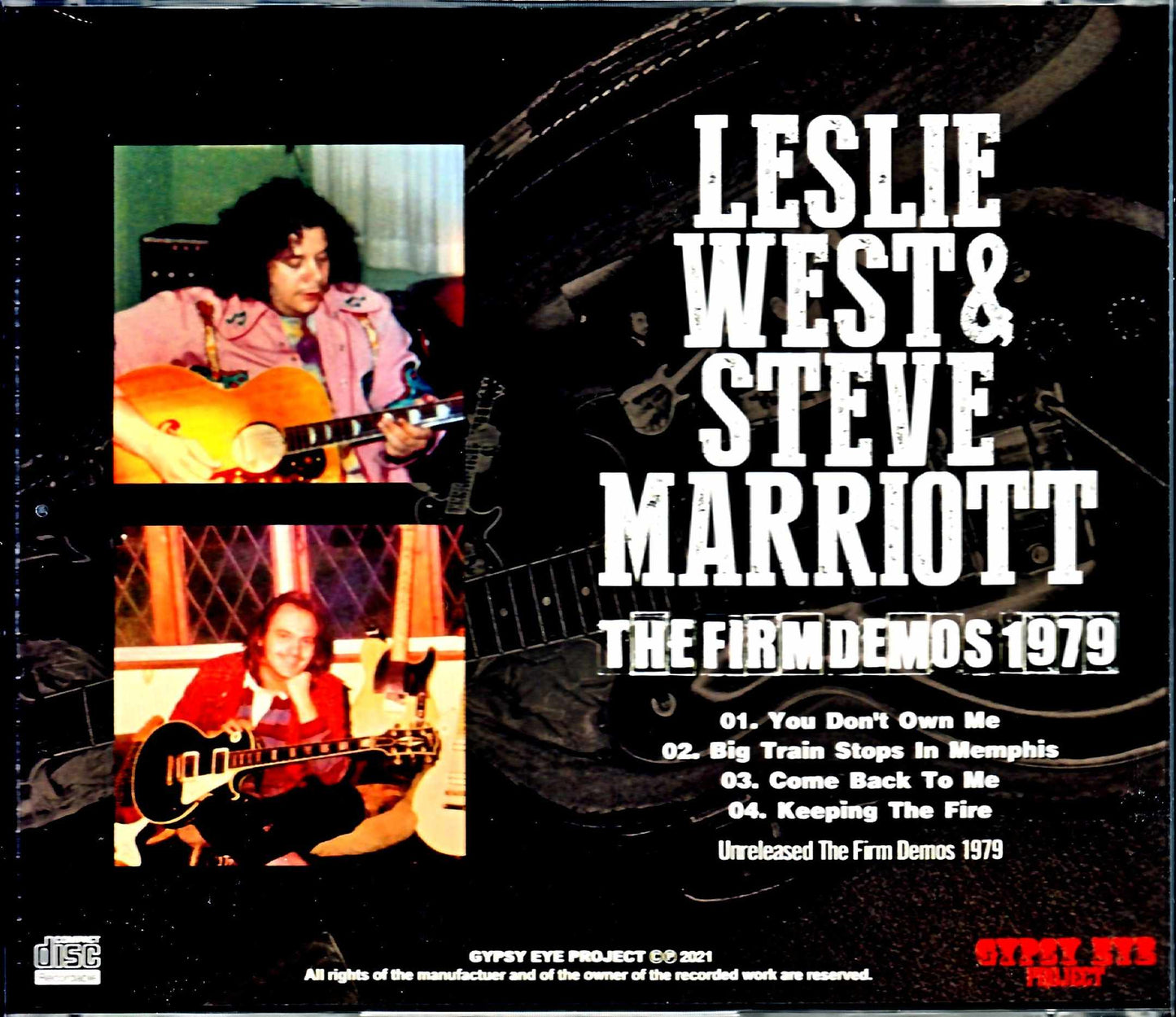 Leslie West,Steve Marriott/Film Demos 1979