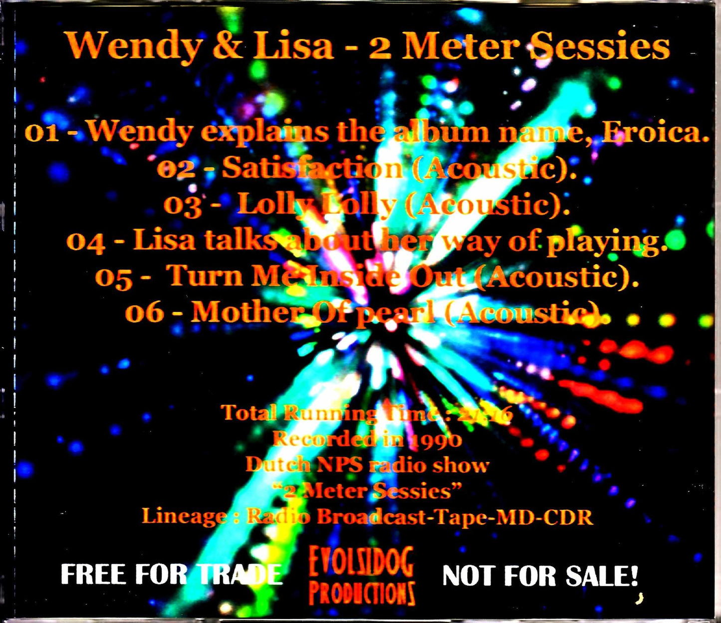 Wendy & Lisa/2Meter Sessies