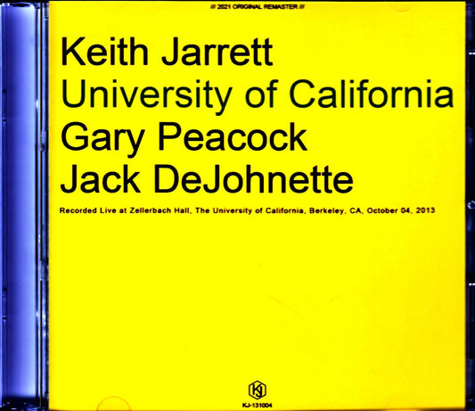 Keith Jarrett Trio/CA,USA 2013