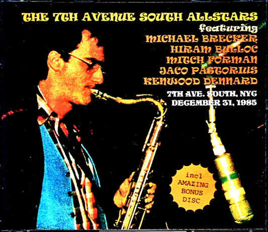 The 7th Avenue South Allstars Michael Brecker,Jaco Pastorius/NY,USA 1985 & more