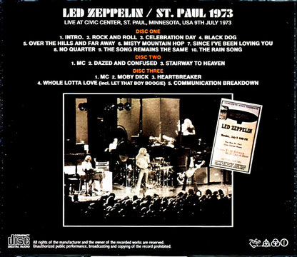 Led Zeppelin/MN,USA 1973 Upgrade