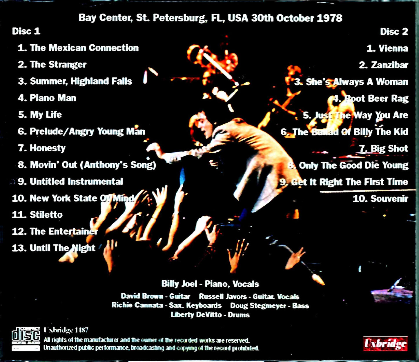 Billy Joel/FL,USA 1978 Upgrade