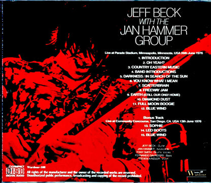 Jeff Beck Jan Hammer Group/MN,USA 1976 & more