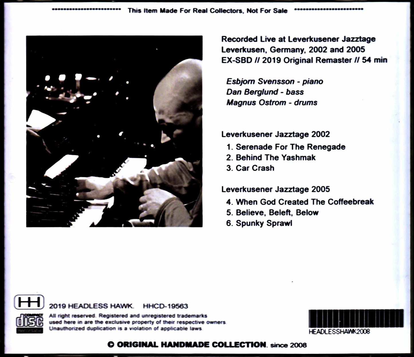 Esbjoern Svensson Trio/Germany 2002 & 2005