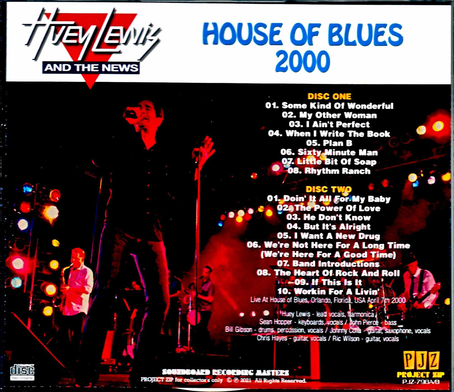 Huey Lewis and the News/FL, USA 2000