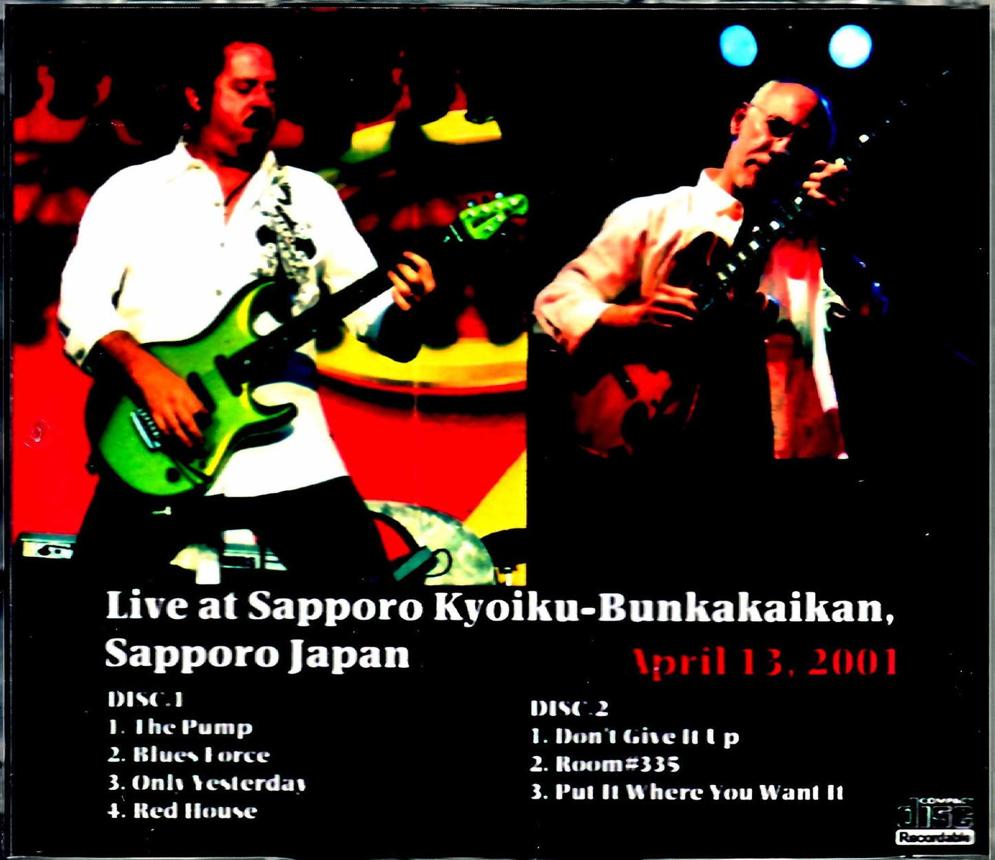 Larry Carlton,Steve Lukather/Sapporo,Japan 2001